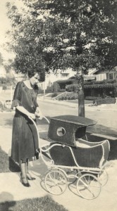 Mama Rose pushing infant Gordon in 1920s L.A.
